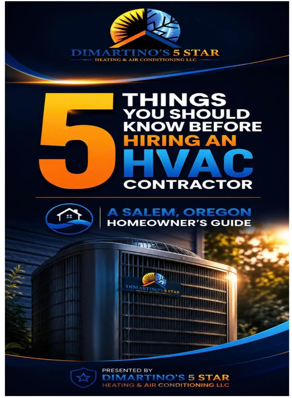 5 Things to Know Before Hiring an HVAC Contractor in Salem, OR — DiMartino's homeowner guide